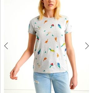 Lucky Brand Embroidered T-shirt
